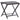 Folding Stool Poly Rattan Brown