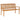 3-Seater Stacking Garden Bench 159 cm Solid Teak Wood
