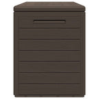 Garden Storage Box Brown 116x44x55 cm