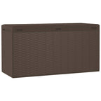 Garden Storage Box Brown 114x47x60 cm