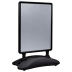 A1 Waterbase Poster Stand Black Aluminium Alloy