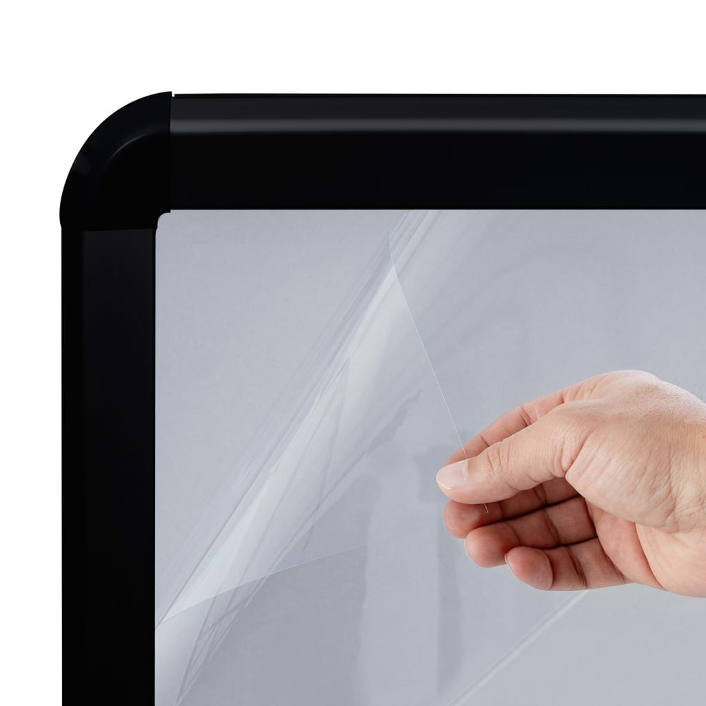 A1 Waterbase Poster Stand Black Aluminium Alloy