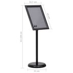 Pedestal Poster Stand Aluminium Alloy