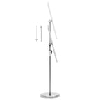 A3 Pedestal Poster Stand Silver Aluminium Alloy