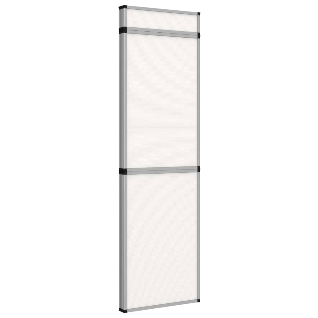 12-Panel Folding Exhibition Display Wall 242X200 Cm White