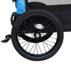 2-In-1 Pet Bike Trailer & Jogging Stroller