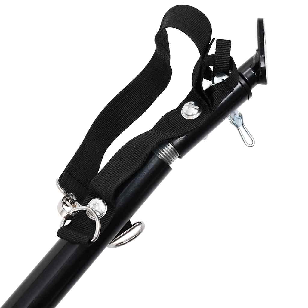 2-In-1 Xxl Pet Bike Trailer & Trolley Grey And Black