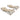 Slatted Bed Bases Without Mattress 2 Pcs With