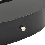 12 Piece Classical Guitar Beginner Set Black 4/4 39"