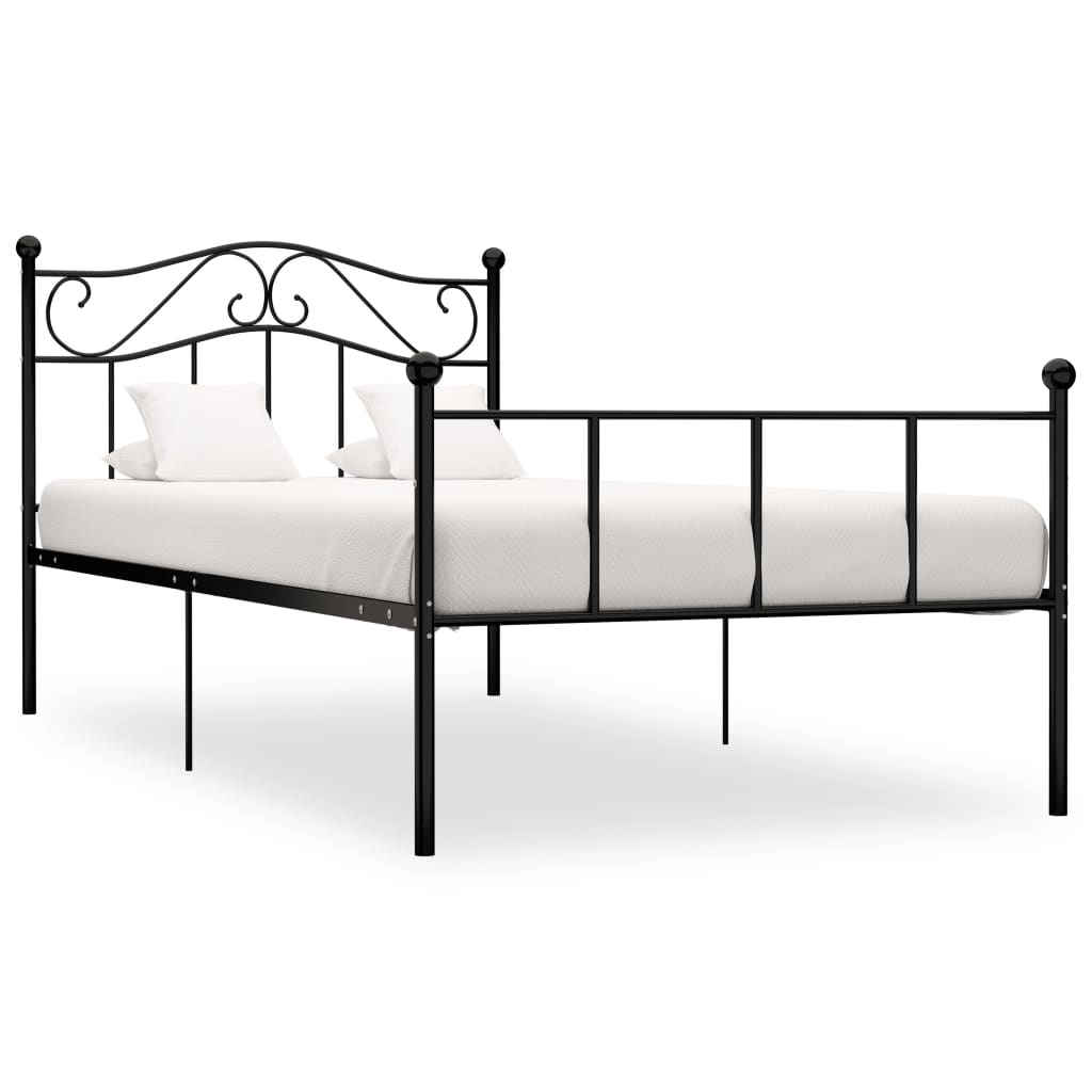 284538  Bed Frame Without Mattress Metal