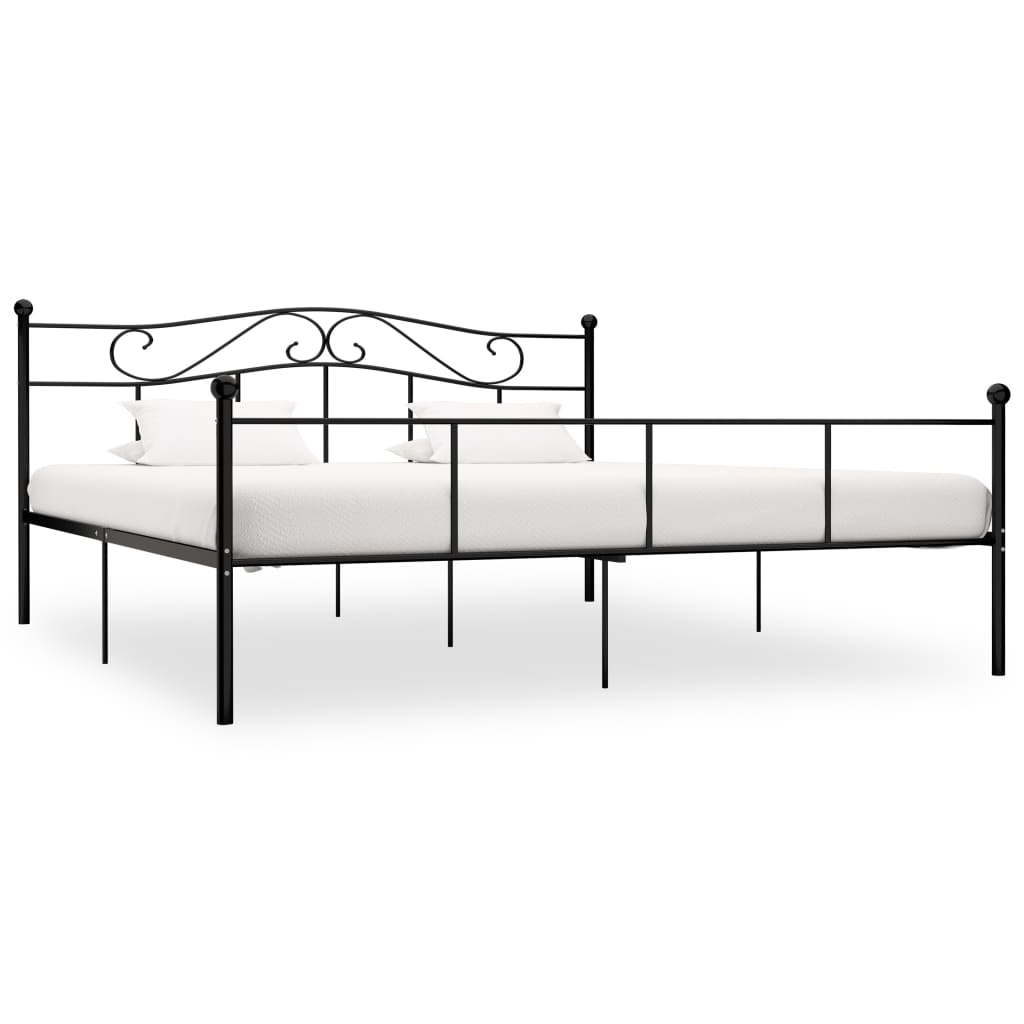 284538  Bed Frame Without Mattress Metal