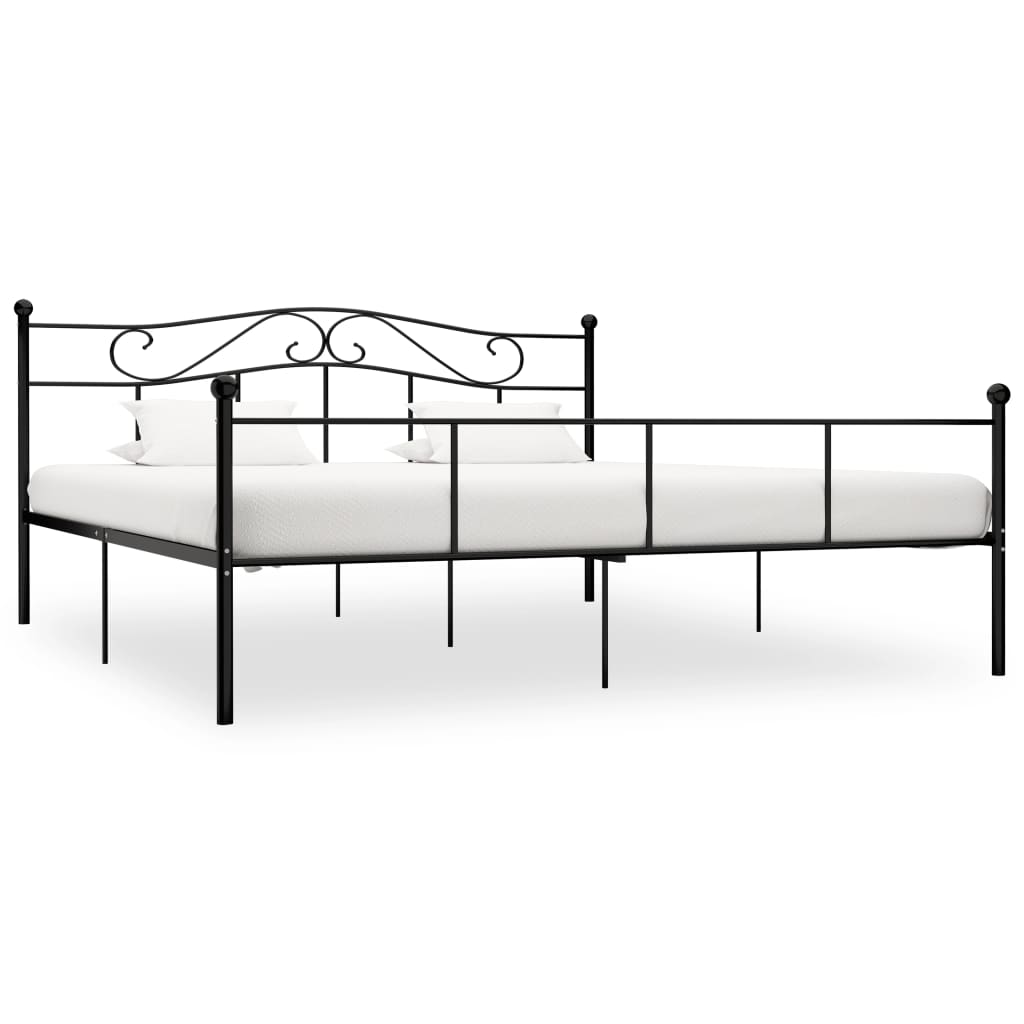 284538  Bed Frame Without Mattress Metal