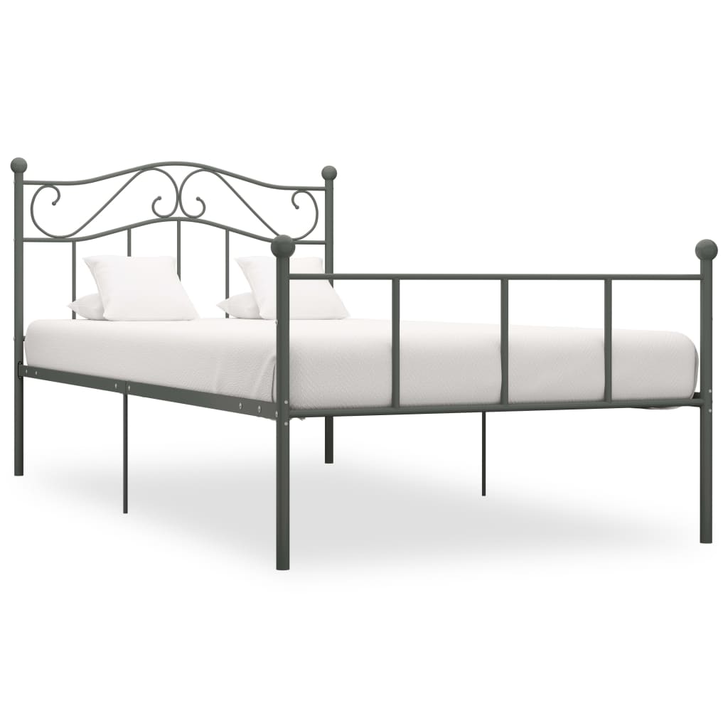 284538  Bed Frame Without Mattress Metal