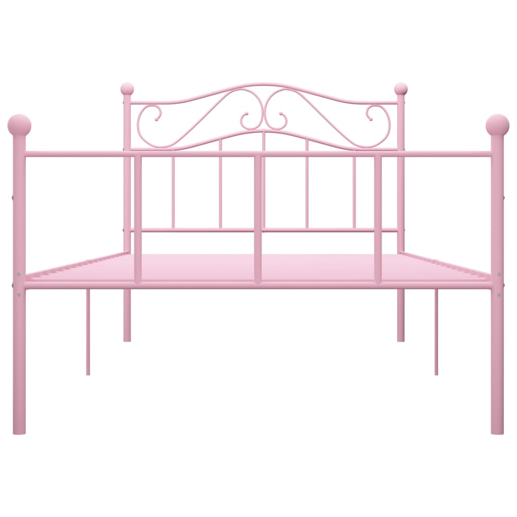 284538  Bed Frame Without Mattress Metal