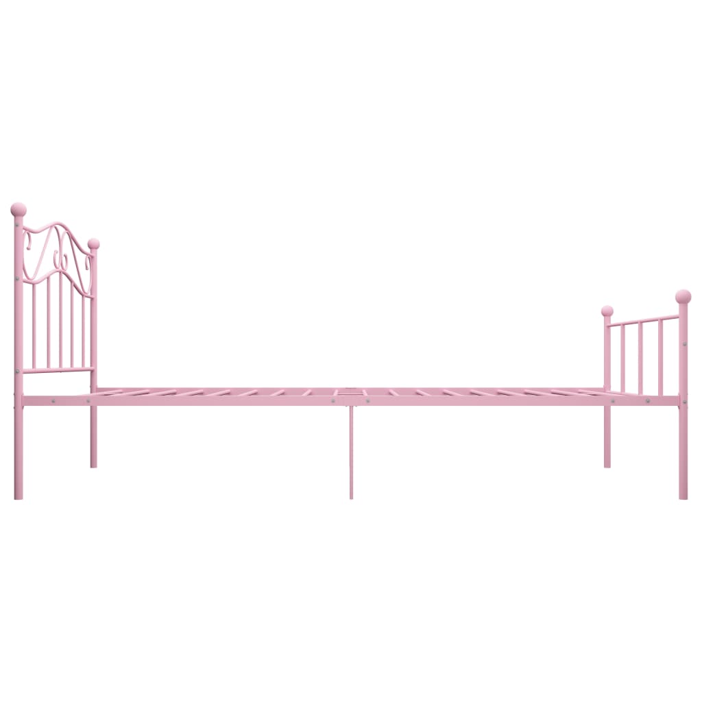 284538  Bed Frame Without Mattress Metal