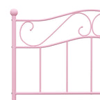 284538  Bed Frame Without Mattress Metal