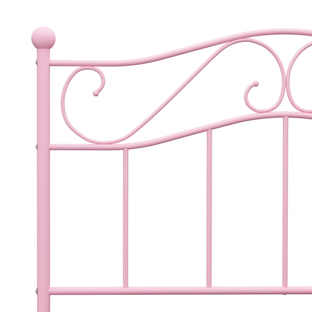 284538  Bed Frame Without Mattress Metal