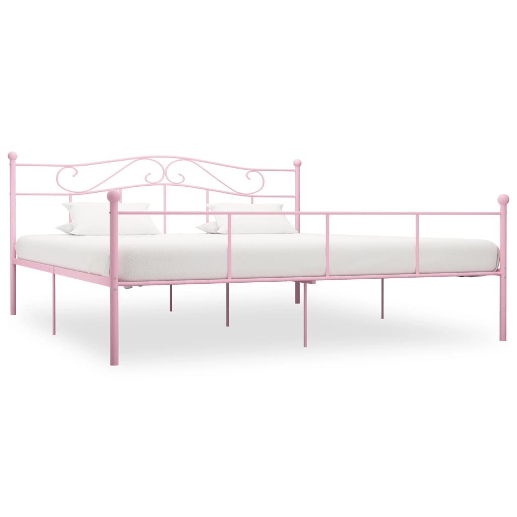 284538  Bed Frame Without Mattress Metal