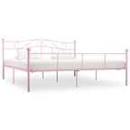 284538  Bed Frame Without Mattress Metal
