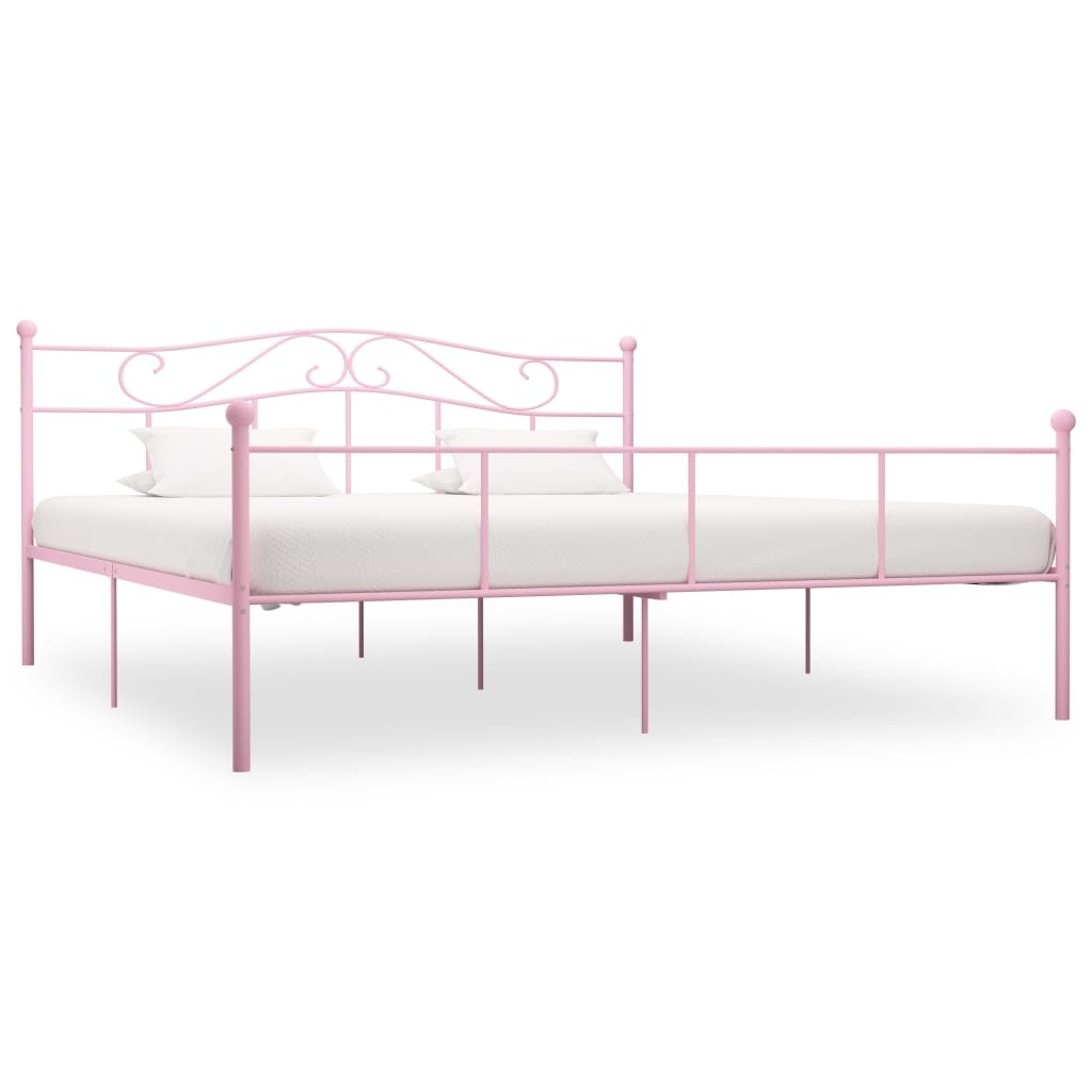 284538  Bed Frame Without Mattress Metal