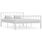 284567  Bed Frame Without Mattress Metal Super King