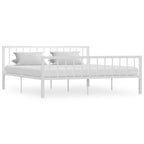 284567  Bed Frame Without Mattress Metal Super King