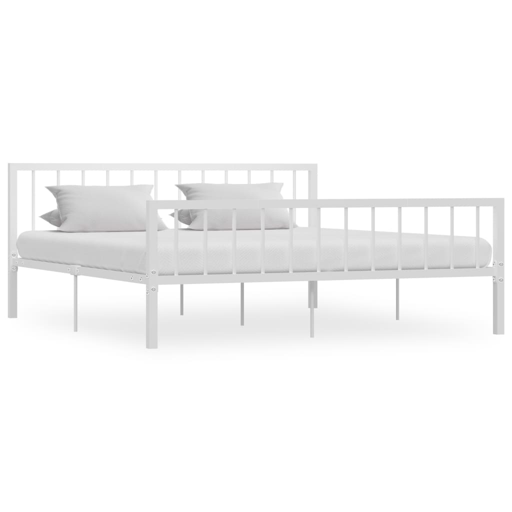284567  Bed Frame Without Mattress Metal Super King