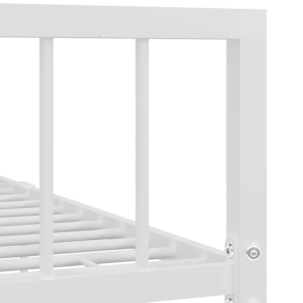 284567  Bed Frame Without Mattress Metal Super King