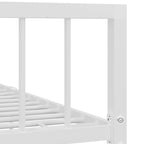 284567  Bed Frame Without Mattress Metal Super King