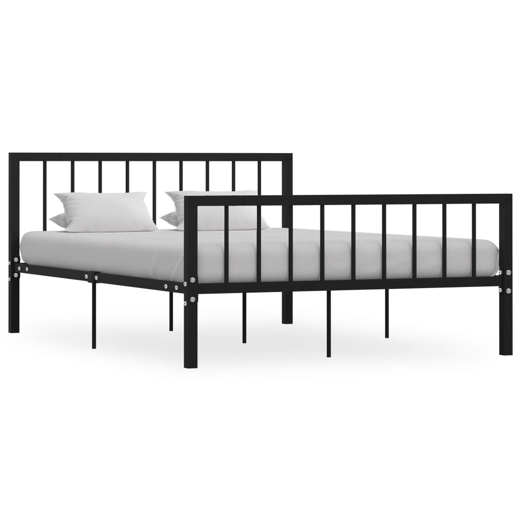 284567  Bed Frame Without Mattress Metal Super King