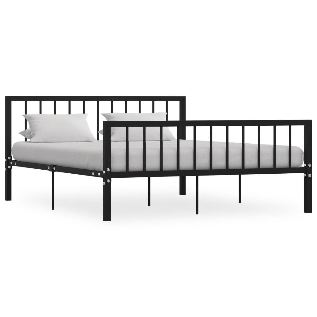 284567  Bed Frame Without Mattress Metal Super King