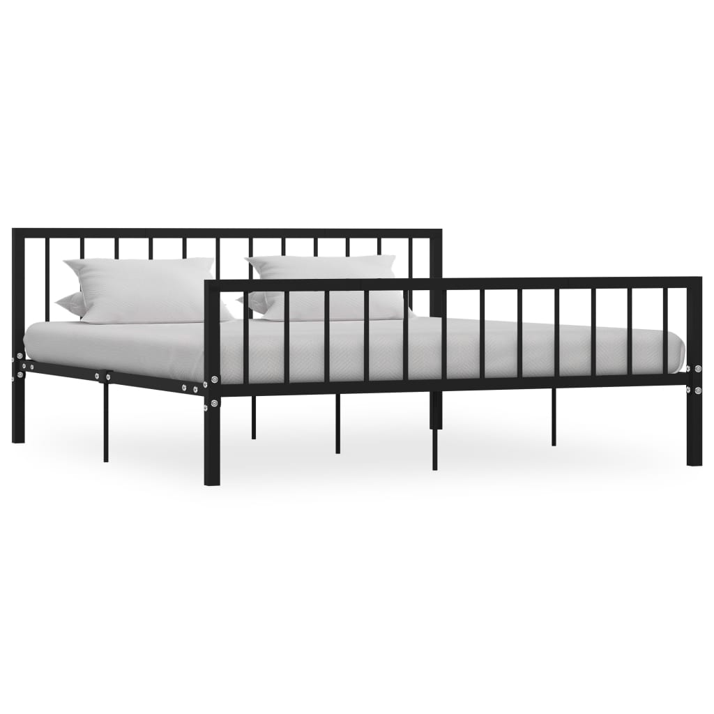 284567  Bed Frame Without Mattress Metal Super King