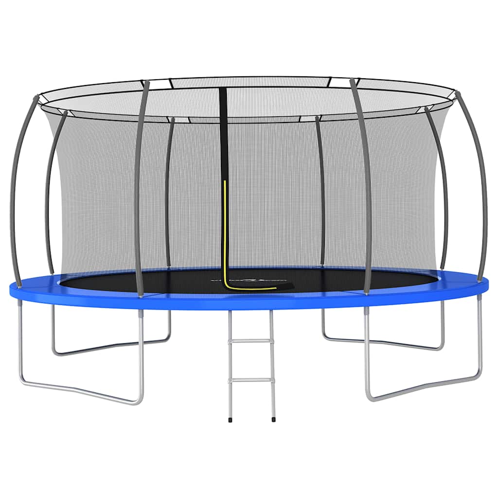 Trampoline Set Round 460x80 cm 150 kg