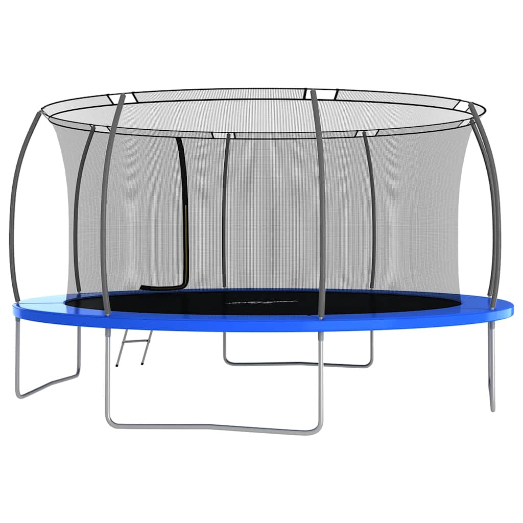 Trampoline Set Round 460x80 cm 150 kg