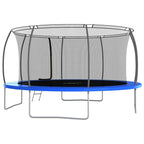 Trampoline Set Round 460x80 cm 150 kg