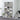 CD Cabinet Concrete Grey 102x16x177.5 cm Engineered Wood