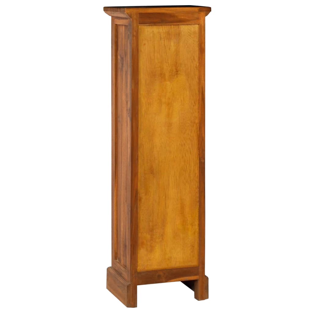 10-Drawer Cabinet Solid Teak Wood