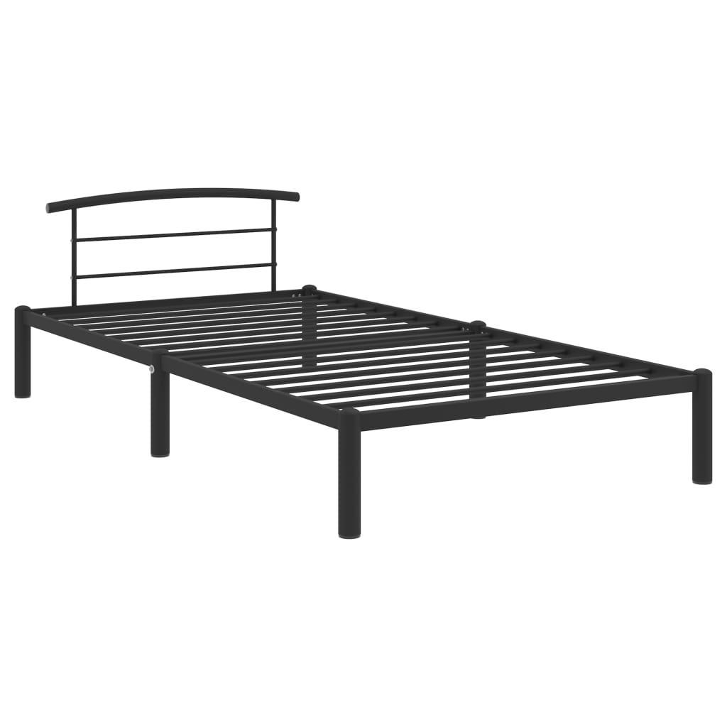284657  Bed Frame Without Mattress Metal