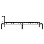 284657  Bed Frame Without Mattress Metal