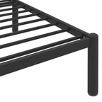284657  Bed Frame Without Mattress Metal