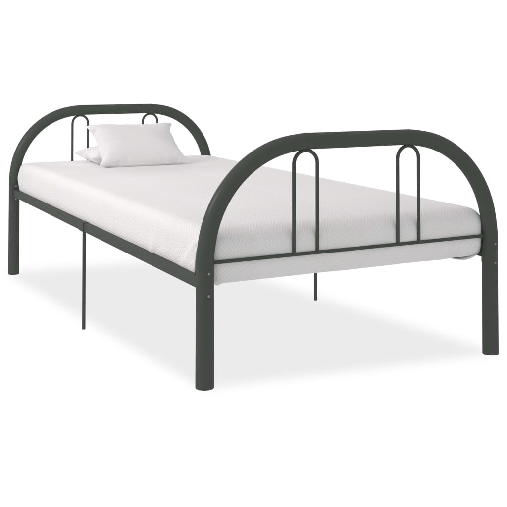 284677  Bed Frame Without Mattress Metal