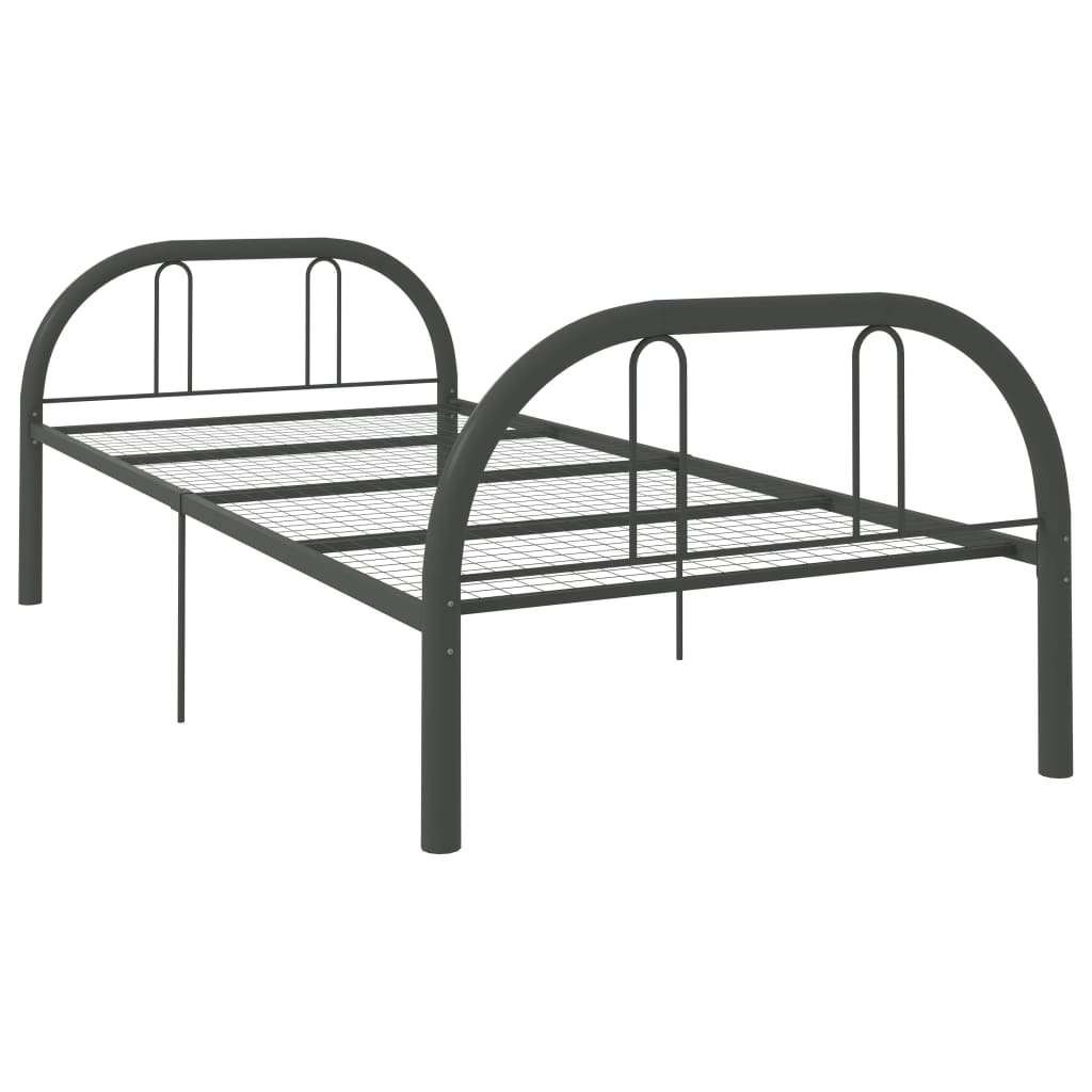 284677  Bed Frame Without Mattress Metal