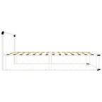 284581  Bed Frame Without Mattress Metal