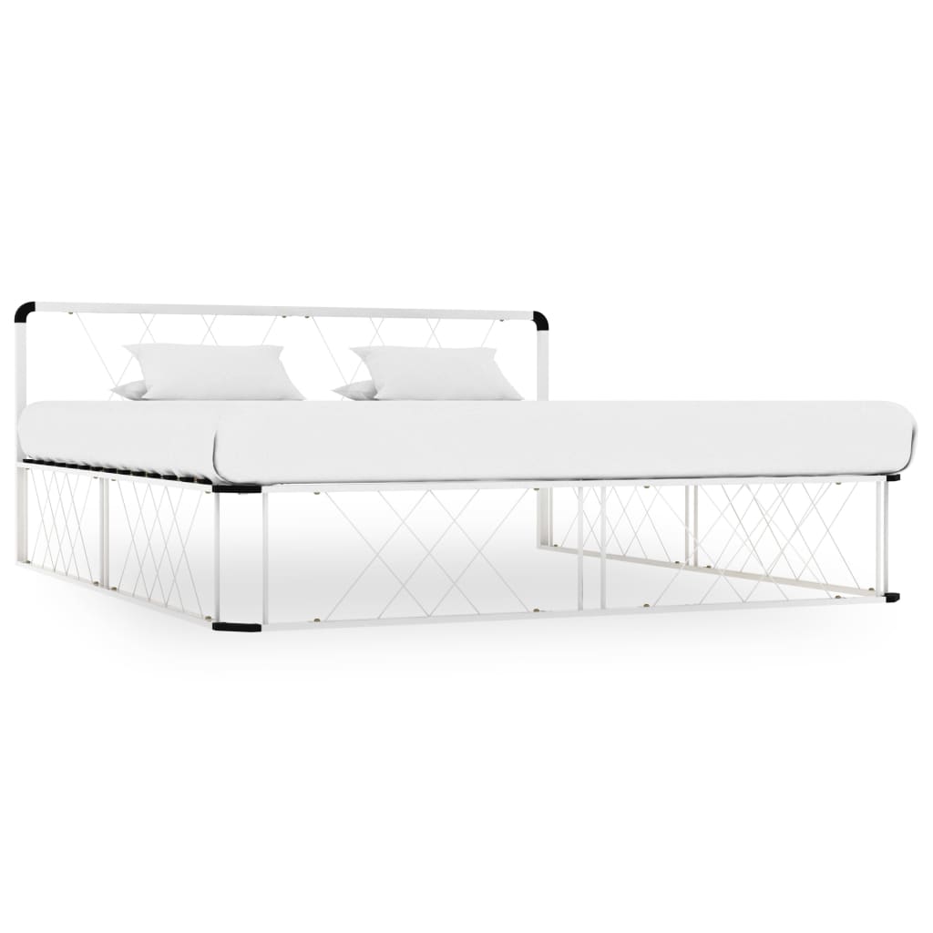 284581  Bed Frame Without Mattress Metal