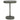 Garden Table Grey 75.5x106 cm Poly Rattan