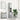 Bathroom Cabinet Concrete Grey 30x30x183.5 cm Engineered Wood