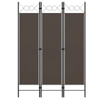 3-Panel Room Divider Anthracite 120x180 cm