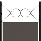 3-Panel Room Divider Anthracite 120x180 cm