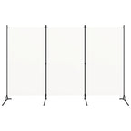 3-Panel Room Divider White 260x180 cm