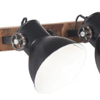 Industrial Wall Lamp Black 90x25 cm E27
